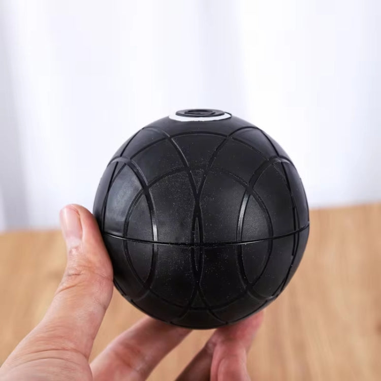 3D Vibrating Yoga Ball Muscle Relaxation Massage Fitness Ball Rechargeable Handheld Silicone Massage Ball(Black) - free shipping - PMC TechLife - Order now!