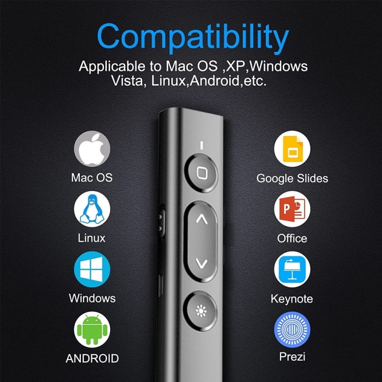 B2 2.4GHz Dual-Mode Conference PPT Wireless Page Turning Pen Multimedia Infrared Laser Pointer(Pink) -  by PMC Jewellery | Online Shopping South Africa | PMC Jewellery | Buy Now Pay Later Mobicred