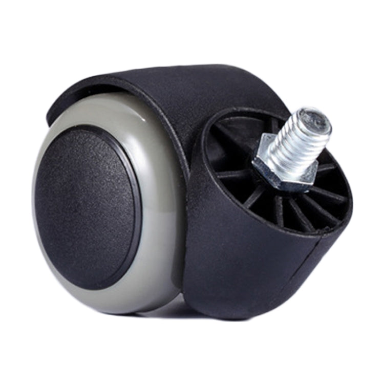 M10 Screw Quiet Swivel Chair Universal Wheels Office Chair Roller Casters(White) - Furniture Accessories by PMc TechLife | Online Shopping South Africa | PMc TechLife | Buy Now Pay Later Mobicred