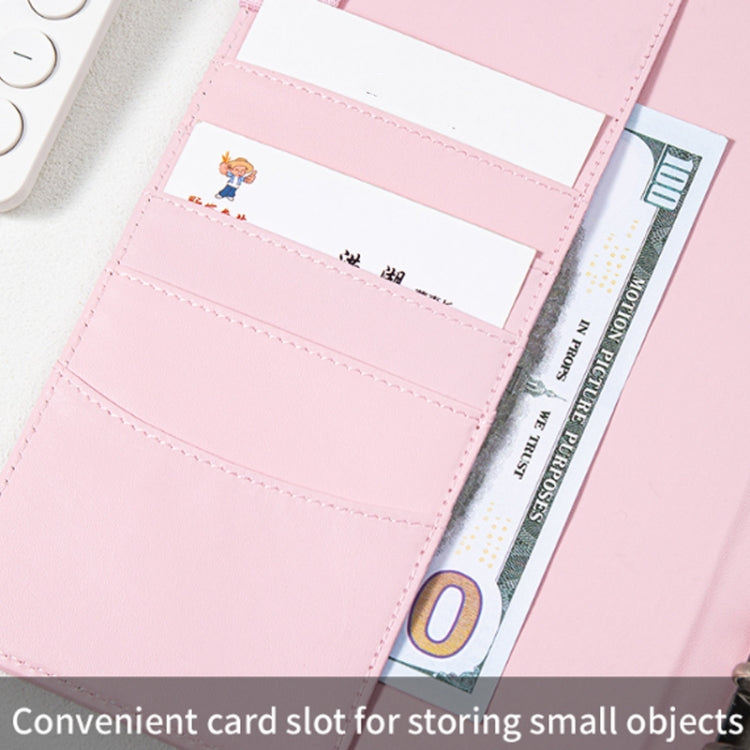 A5 100 Day Savings Challenge Envelope Budget Planner Binder Notebook Handbook, Color: Words Pink - Notebooks by PMC TechLife | Online Shopping South Africa | PMC TechLife | Buy Now Pay Later Mobicred