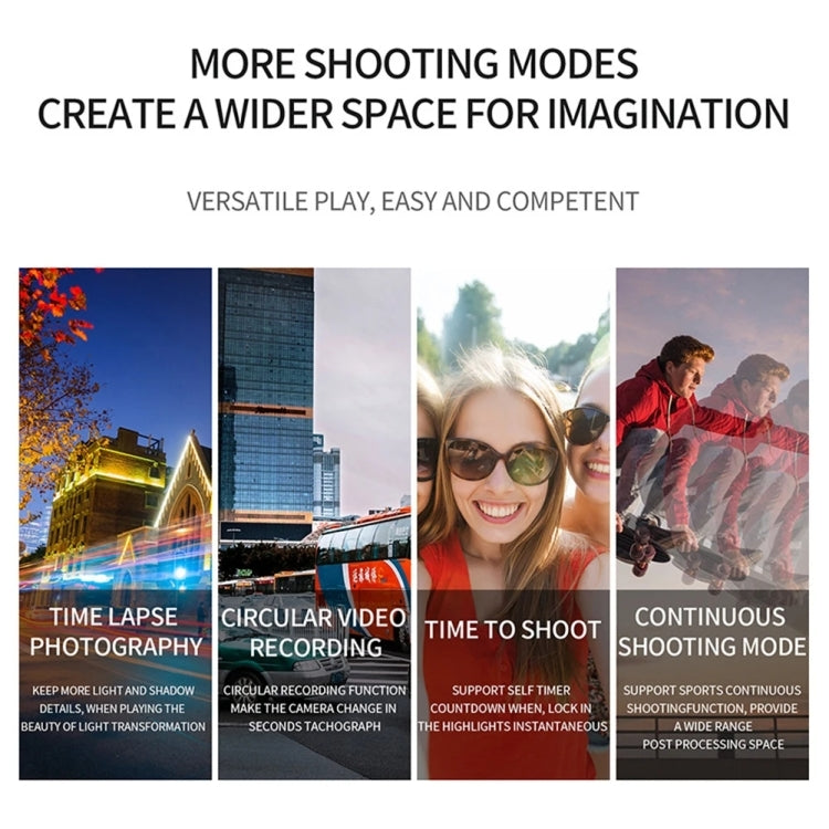 SC002 4K/60FPS IP68 Waterproof WiFi HD Mini Outdoor Sports Diving Camera, Color: Black+64G - free shipping - PMC TechLife - Order now!