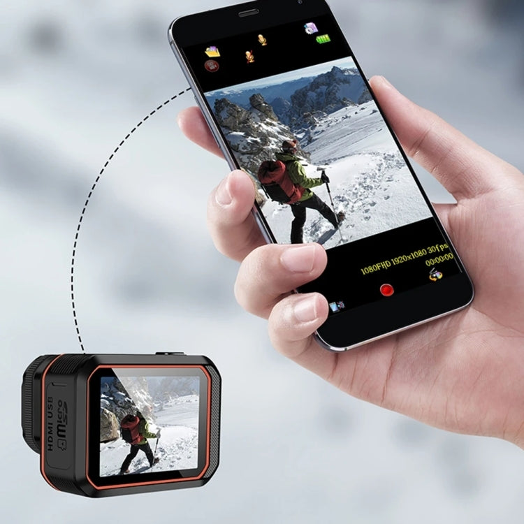 SC002 4K/60FPS IP68 Waterproof WiFi HD Mini Outdoor Sports Diving Camera, Color: Black+64G - free shipping - PMC TechLife - Order now!