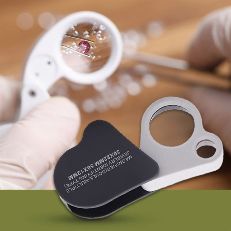 Portable Folding 30X/50X Dual Lens High Definition Jewelry And Jade Magnifier - free shipping - PMc TechLife - Order now!