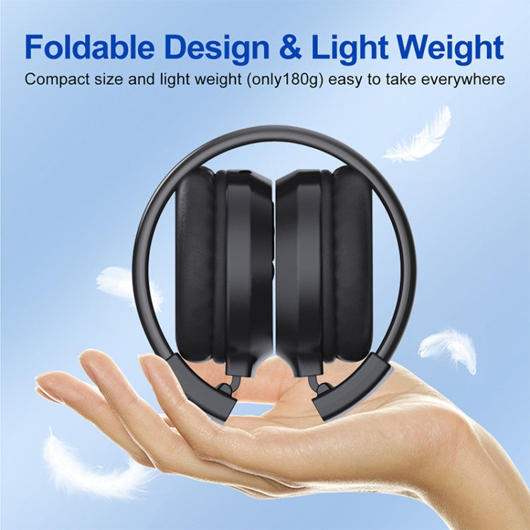 F4 Digital Display Automatic Scanning Foldable FM Radio Headphone, Spec: Charging Version - Radio Player by PMC TechLife | Online Shopping South Africa | PMC TechLife | Buy Now Pay Later Mobicred