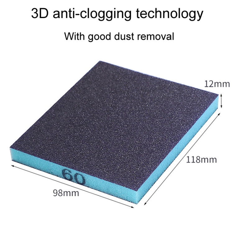 240# Woodworking Polishing Metal Rust Removal Wet And Dry Sponge Sandpaper - Abrasive Tools & Accessories by PMC TechLife | Online Shopping South Africa | PMC TechLife | Buy Now Pay Later Mobicred