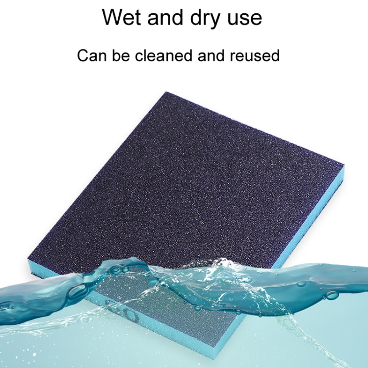 100# Woodworking Polishing Metal Rust Removal Wet And Dry Sponge Sandpaper - Abrasive Tools & Accessories by PMC TechLife | Online Shopping South Africa | PMC TechLife | Buy Now Pay Later Mobicred
