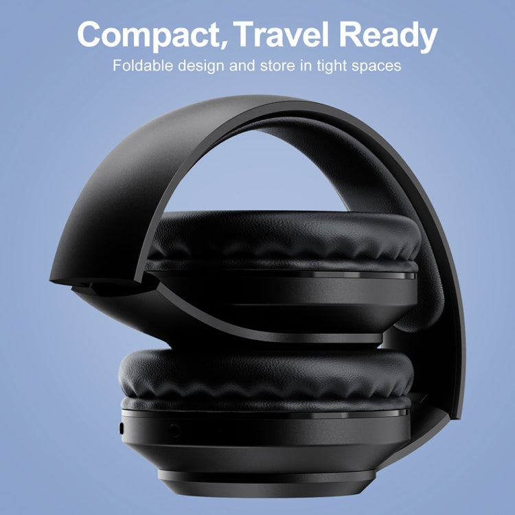 X5 Portable Digital Display Folding Headset FM Radio Headphones, Color: Charging White - Radio Player by PMC TechLife | Online Shopping South Africa | PMC TechLife | Buy Now Pay Later Mobicred