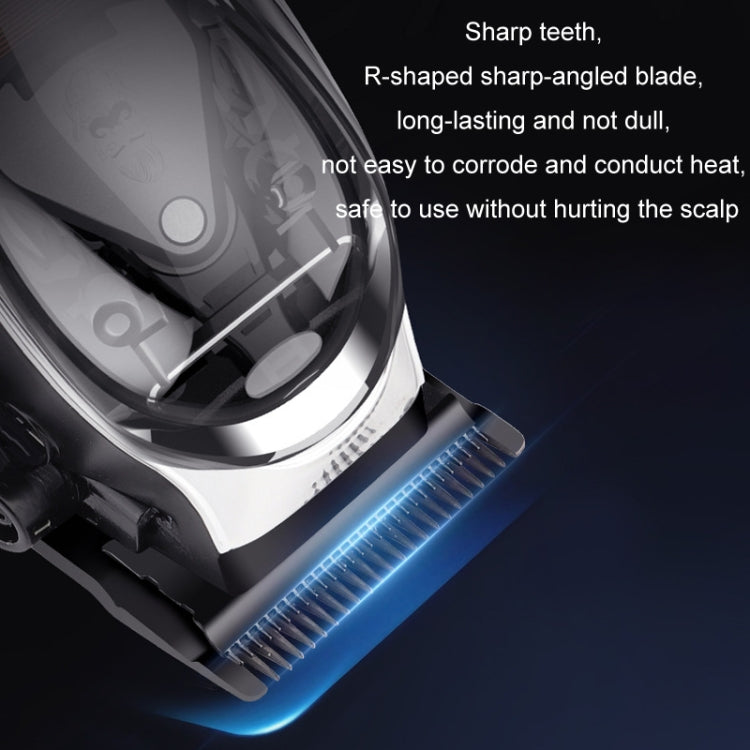 Rechargeable Magnetic Suspension High-speed Electric Hair Clipper(Silver) - free shipping - PMC TechLife - Order now!