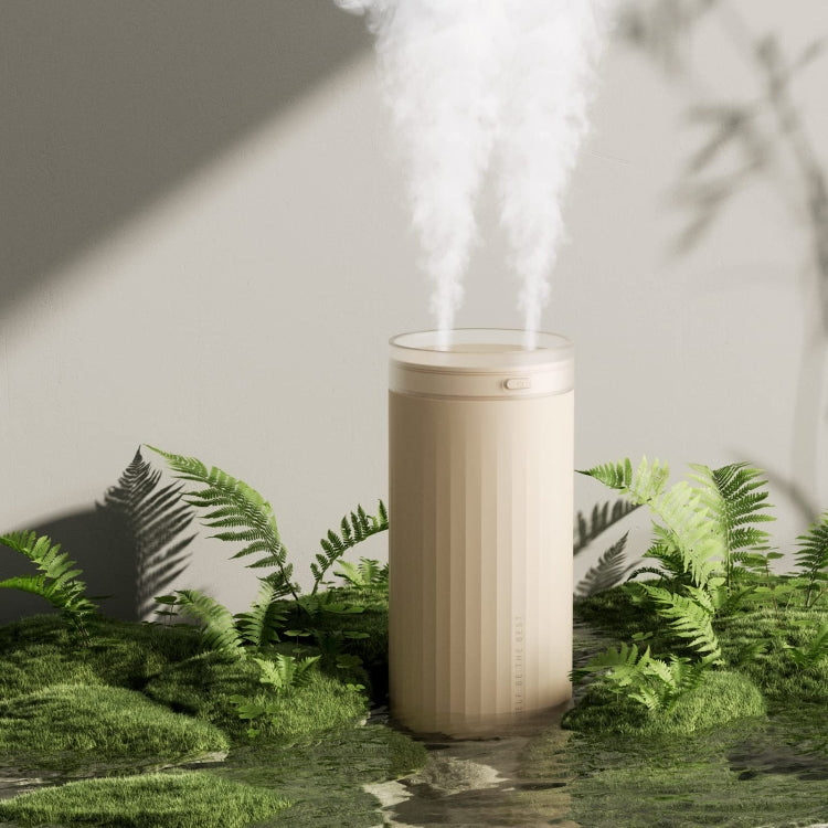 JisuLife HU16 Desktop Dual Mist Ports Humidifier, Color: White Rechargeable - free shipping - PMC TechLife - Order now!