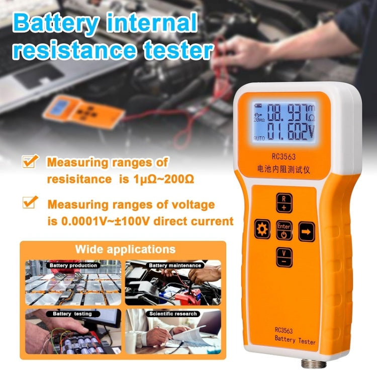 High-Precision Battery Voltage Internal Resistance Tester, Specifications: Host+Clip - Battery & Resistance Tester by PMC TechLife | Online Shopping South Africa | PMC TechLife | Buy Now Pay Later Mobicred