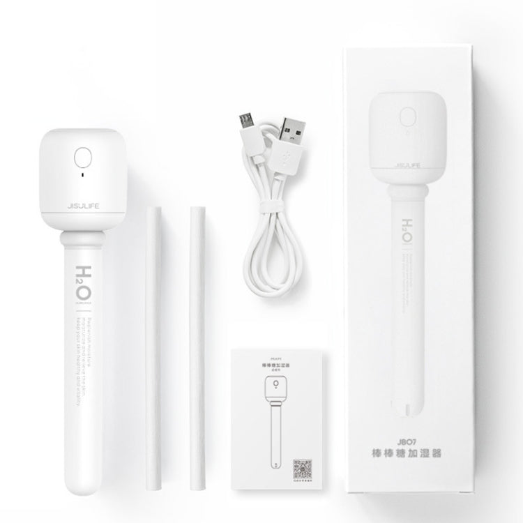 JisuLife JB07 Wireless High Mist Portable Humidifier, No Water Tank, Color: White 1100mAh - free shipping - PMC TechLife - Order now!