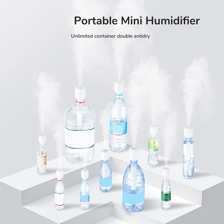 JisuLife JB07 Wireless High Mist Portable Humidifier, No Water Tank, Color: White 2200mAh - free shipping - PMC TechLife - Order now!