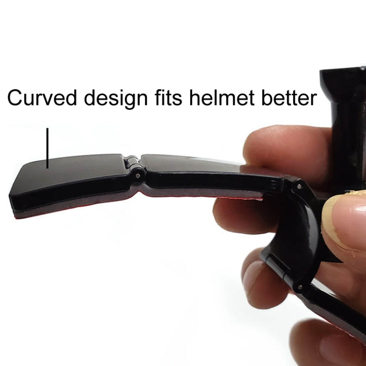 TUYU Motorcycle Integrated Hinged Helmet Chin Sports Camera Mounting Bracket, Style: With 4 Stickers - free shipping - PMC TechLife - Order now!
