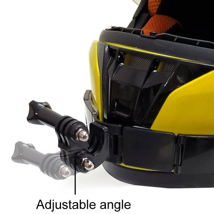 TUYU Motorcycle Integrated Hinged Helmet Chin Sports Camera Mounting Bracket, Style: With 4 Stickers - free shipping - PMC TechLife - Order now!