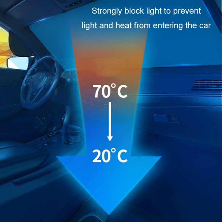 Car Laser Front Windshield Sun Protection Heat Insulation Sunshade, Size: Small - Window Foils & Solar Protection by PMC Jewellery | Online Shopping South Africa | PMC Jewellery | Buy Now Pay Later Mobicred