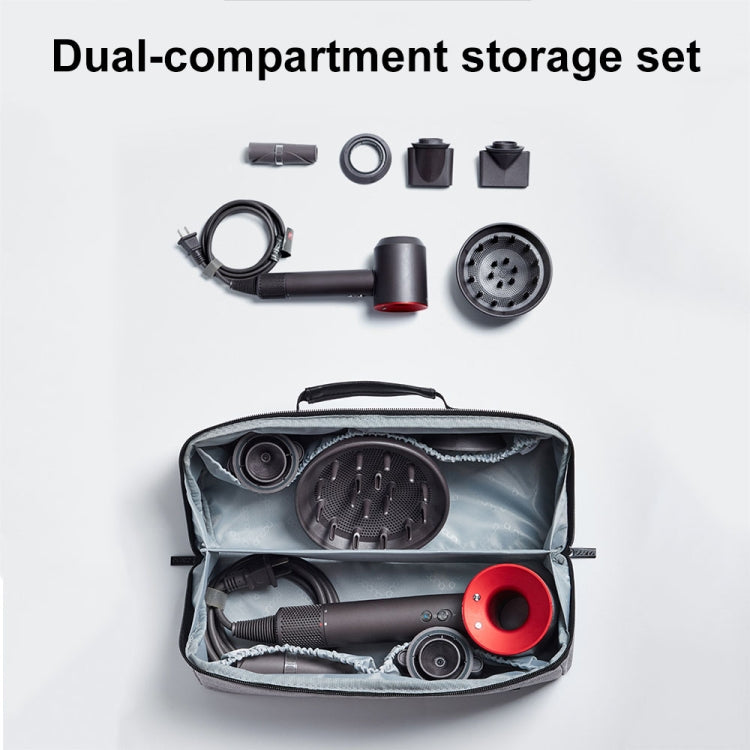 For Dyson Baona BN-DS010 Large Capacity Waterproof Hair Dryer Storage Bag(Black) - free shipping - PMC TechLife - Order now!