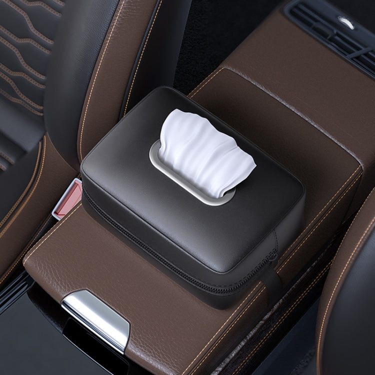 Car Seat Armrest Tissue Box Sun Visor Seat Back Hanging Paper Bag(Red) - Stowing Tidying by PMC TechLife | Online Shopping South Africa | PMC TechLife | Buy Now Pay Later Mobicred
