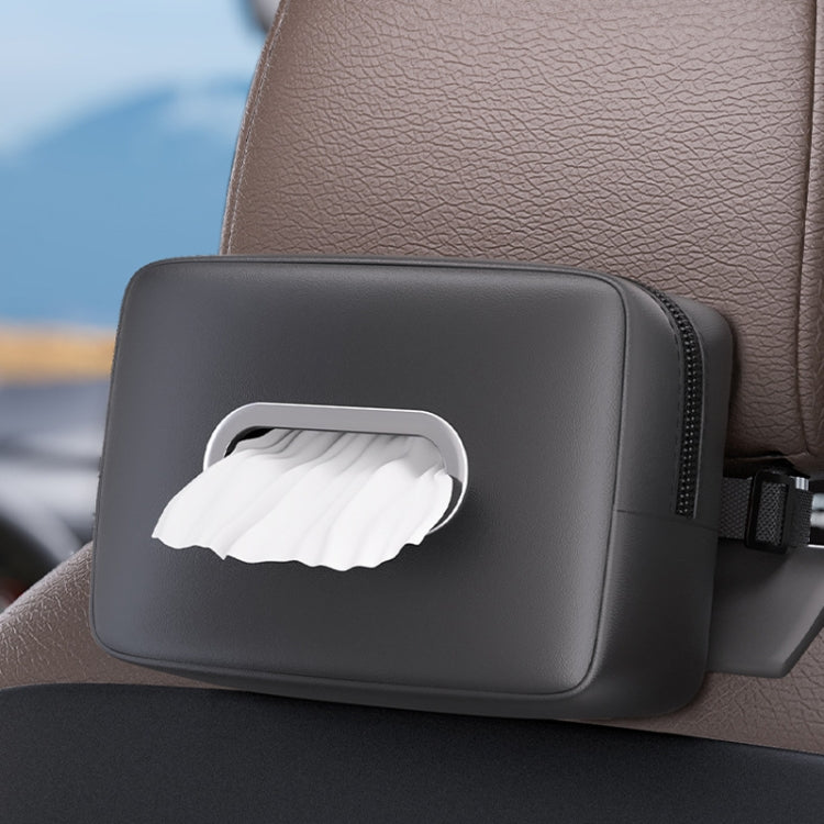 Car Seat Armrest Tissue Box Sun Visor Seat Back Hanging Paper Bag(Red) - Stowing Tidying by PMC TechLife | Online Shopping South Africa | PMC TechLife | Buy Now Pay Later Mobicred
