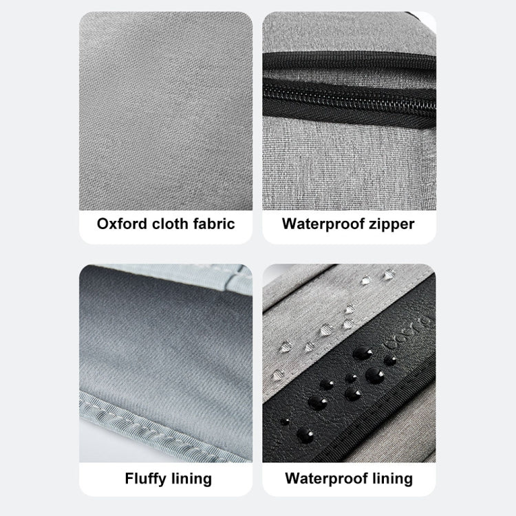 For DJI Mini 4 Pro Baona BN-H016 Portable Waterproof Crossbody Drones Storage Bag(Grey) - free shipping - PMC TechLife - Order now!