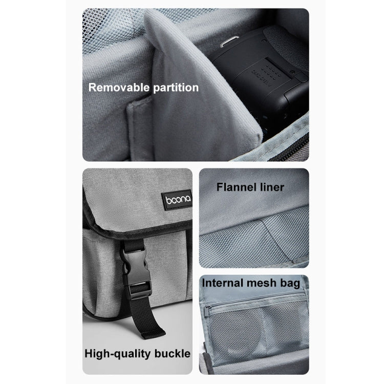 Baona BN-H017 Photography SLR / Micro Single Cross-Body Camera Storage Bag, Color: S Black - free shipping - PMC TechLife - Order now!