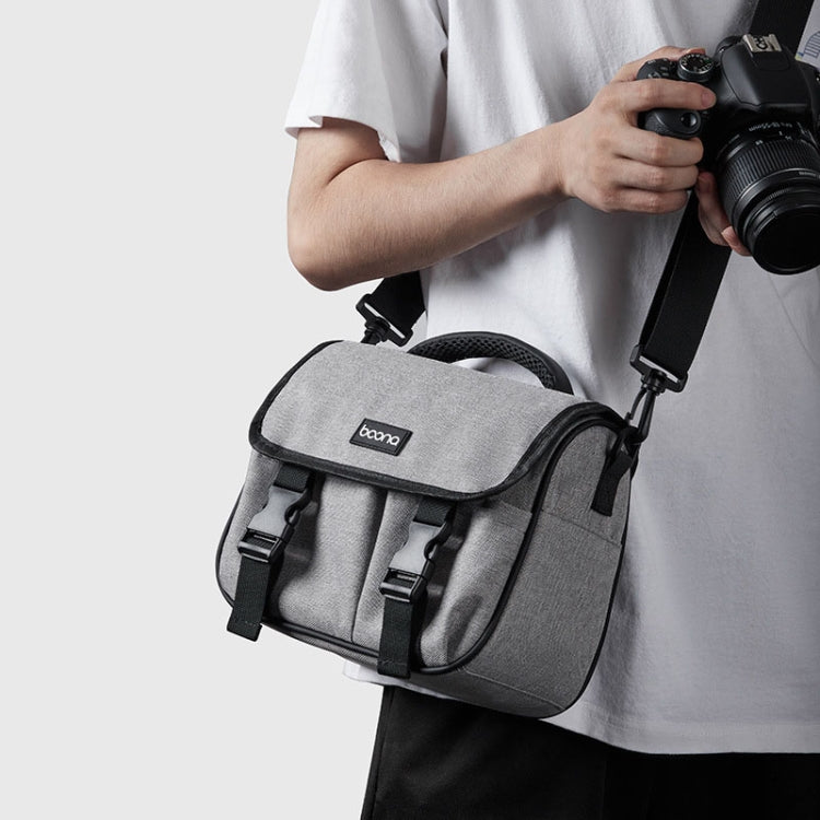 Baona BN-H017 Photography SLR / Micro Single Cross-Body Camera Storage Bag, Color: M Gray - free shipping - PMC TechLife - Order now!