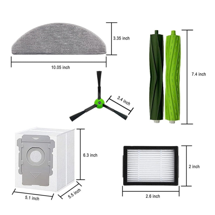 For iRobot Roomba Combo i5 / i5+ / j5 / j5+ Robot Vacuum And Mop Replacement Parts Mop Pad - For iRobot Accessories by PMc TechLife | Online Shopping South Africa | PMc TechLife | Buy Now Pay Later Mobicred
