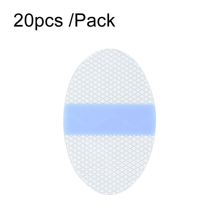 20pcs /Pack Oval Large PU Film Silicone Gel Waterproof Breathable Ear Patch - free shipping - PMC TechLife - Order now!