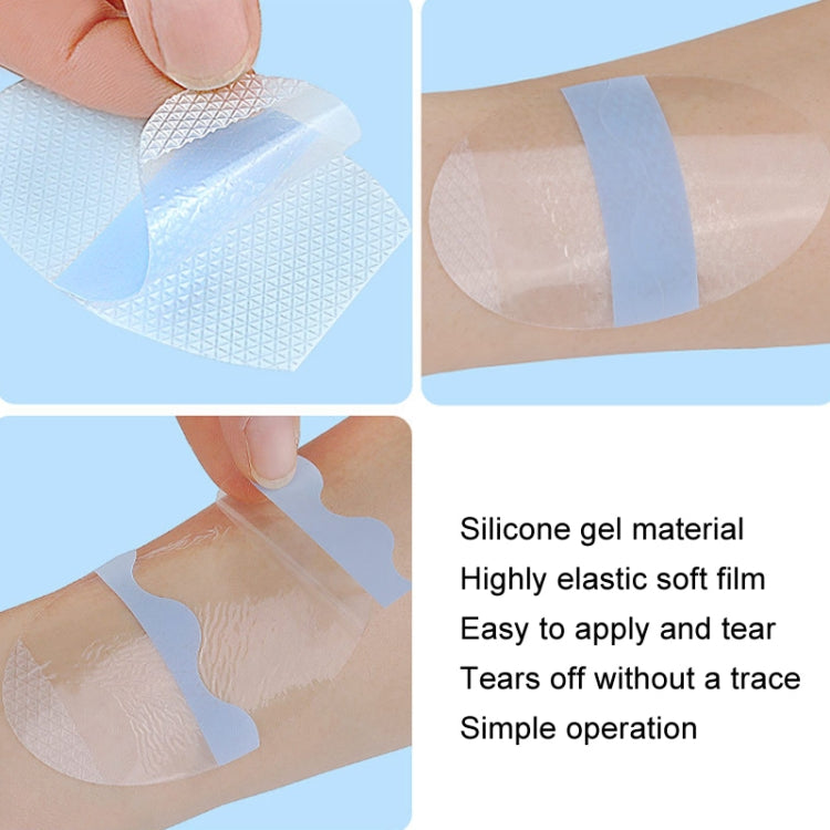 20pcs /Pack Oval Large PU Film Silicone Gel Waterproof Breathable Ear Patch - free shipping - PMC TechLife - Order now!