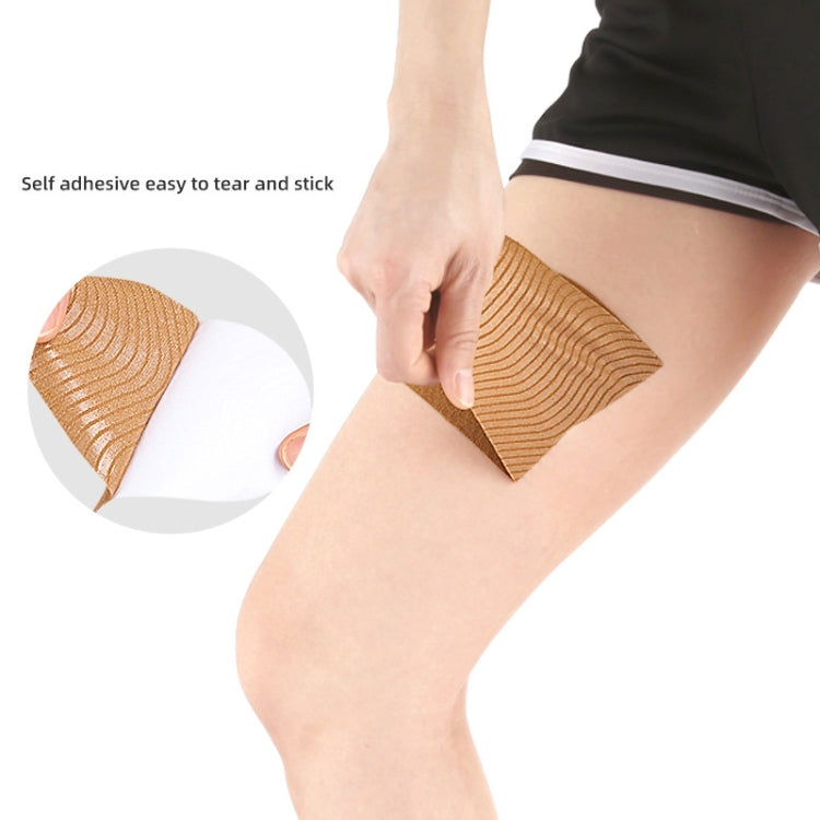 10pcs /Pack Invisible Thigh Stickers Sweat-proof and Friction-proof Thigh Pressure Relief Patches, Color: Earthy Yellow Stretch Fabric - free shipping - PMC TechLife - Order now!