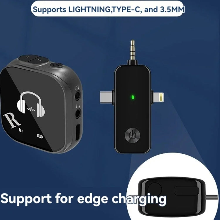 5.8G  Wireless In-ear Monitor System Support Dual-Earphone Monitoring One To Two - free shipping - PMC Jewellery - Order now!