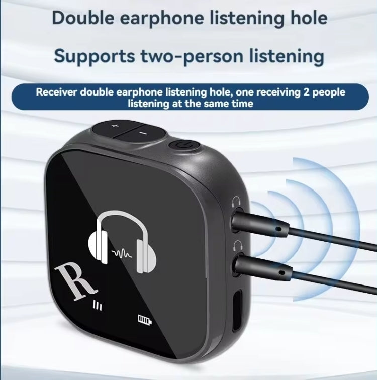 5.8G  Wireless In-ear Monitor System Support Dual-Earphone Monitoring One To Two - free shipping - PMC Jewellery - Order now!