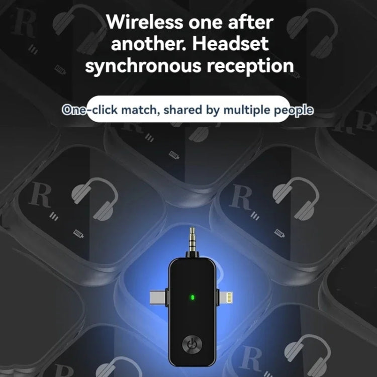 5.8G  Wireless In-ear Monitor System Support Dual-Earphone Monitoring One To Two - free shipping - PMC Jewellery - Order now!