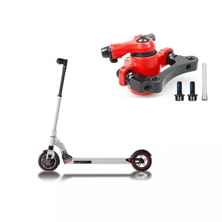 For KUGOO M4 10 inch Electric Scooter Disc Brake(Red) - Accessories & Parts by PMC TechLife | Online Shopping South Africa | PMC TechLife | Buy Now Pay Later Mobicred