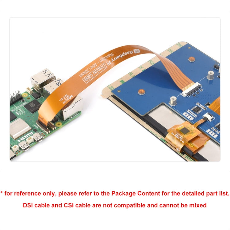 Waveshare For Raspberry Pi 5th DSI Display 22Pin To 15Pin Soft Cable FPC Cable, Spec: 500mm - Raspberry Pi Accessories by Waveshare | Online Shopping South Africa | PMC Jewellery | Buy Now Pay Later Mobicred