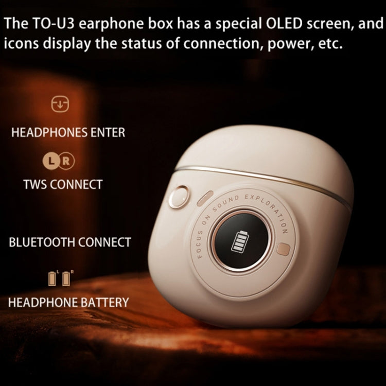 Edifier TO-U3 Plus Noise Reduction Sports Wireless Bluetooth Earphones(White) - free shipping - PMC Jewellery - Order now!