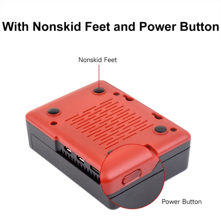 Waveshare 26587 For Raspberry Pi 5 Argon Neo Aluminum Alloy Case, Spec: M.2 Upgraded - free shipping - PMC Jewellery - Order now!