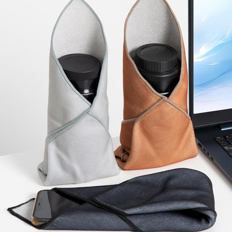 DSLR Camera Folding Cloth Photography Camera Folding Cloth Magic Protective Cloth, Color: 45x45cm Khaki - Lens Bag by PMC TechLife | Online Shopping South Africa | PMC TechLife | Buy Now Pay Later Mobicred