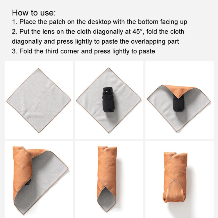 DSLR Camera Folding Cloth Photography Camera Folding Cloth Magic Protective Cloth, Color: 45x45cm Khaki - Lens Bag by PMC TechLife | Online Shopping South Africa | PMC TechLife | Buy Now Pay Later Mobicred