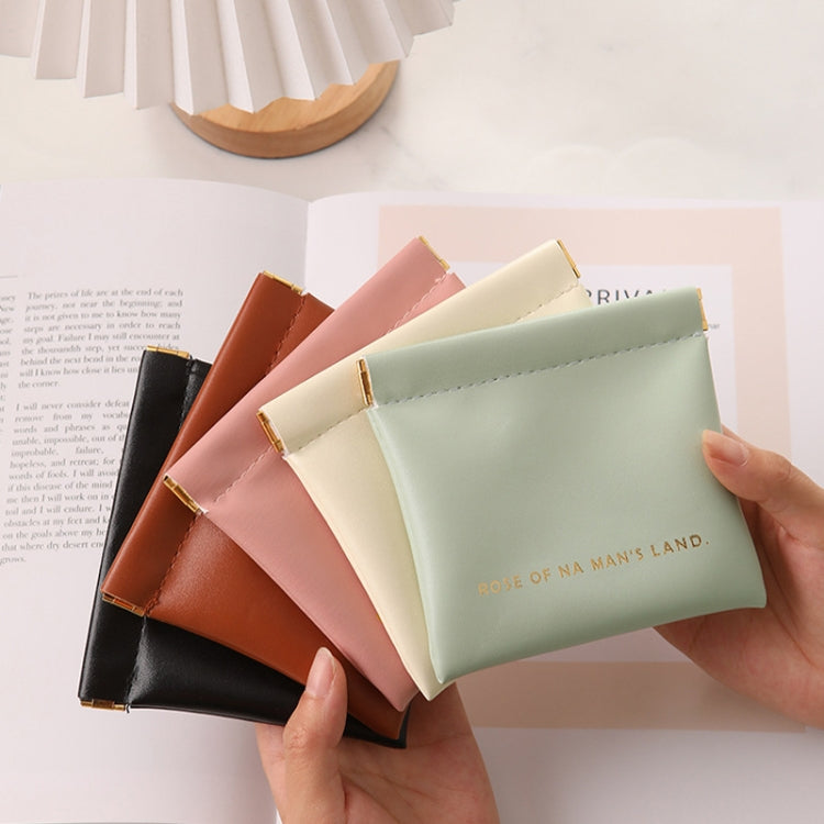 2pcs /Set PU Data Cable Earphone Storage Bag Mini Portable Lipstick Pouch Coin Purse, Size: Large+Small(White) - Other Case by PMC Jewellery | Online Shopping South Africa | PMC Jewellery | Buy Now Pay Later Mobicred