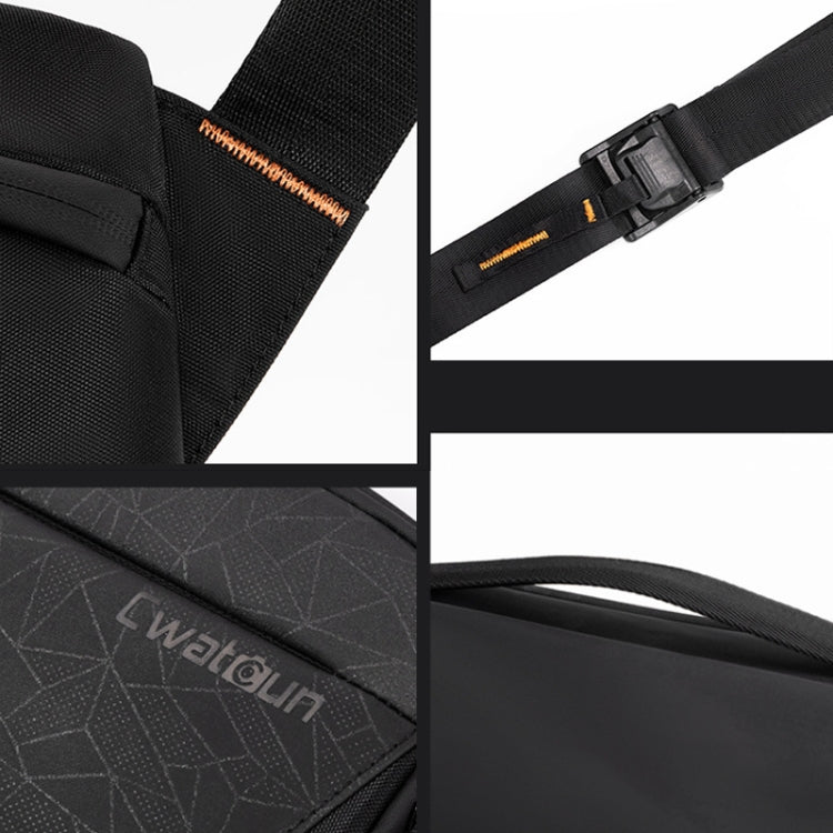 Cwatcun D133 Camera Chest Bag Multi-functional Handheld Slanting Cross Shoulder Camera Casual Bag, Color: Medium Black - free shipping - PMC TechLife - Order now!