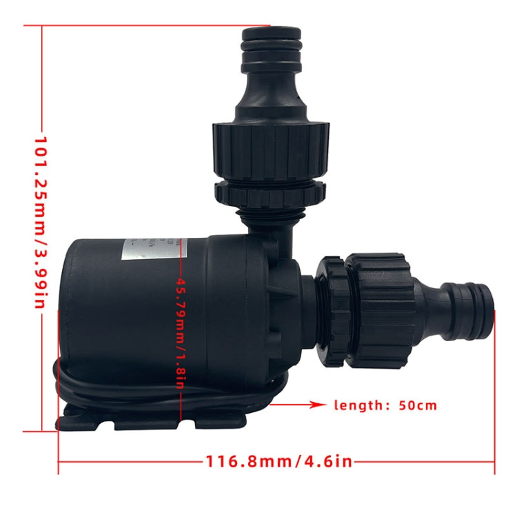5m Lift Brushless Motor Ceramic Shaft Core Booster Pump, Specifications: DC24V(DC Female Connector) - Air Pumps by PMC TechLife | Online Shopping South Africa | PMC TechLife | Buy Now Pay Later Mobicred