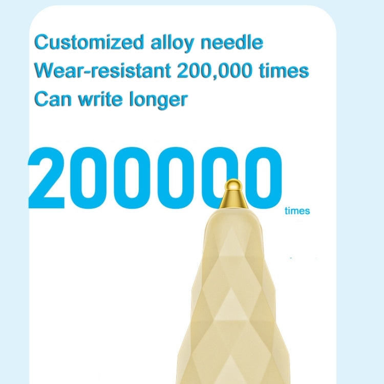 For Apple Pencil 1 / 2 Generation & USB-C Stylus Modified Pen Tip Diamond Crystal Pencil Nib(Transparent) - Pencil Accessories by PMC Jewellery | Online Shopping South Africa | PMC Jewellery | Buy Now Pay Later Mobicred