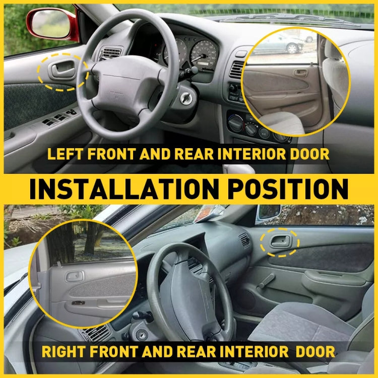 For Toyota Corolla Door Inner Handle Modification Accessories, Specifications: RH+LH - free shipping - PMc TechLife - Order now!