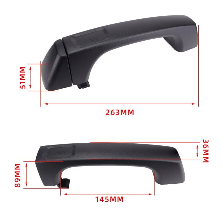 For Hummer H3 Front Rear Door Handles, Specifications: 5pcs - free shipping - PMC Jewellery - Order now!