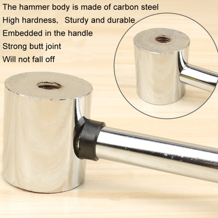 40mm No Bounce Mounting Hammer Handmade DIY Double Face Tap Rubber Hammer - Hammer by PMC TechLife | Online Shopping South Africa | PMC TechLife | Buy Now Pay Later Mobicred