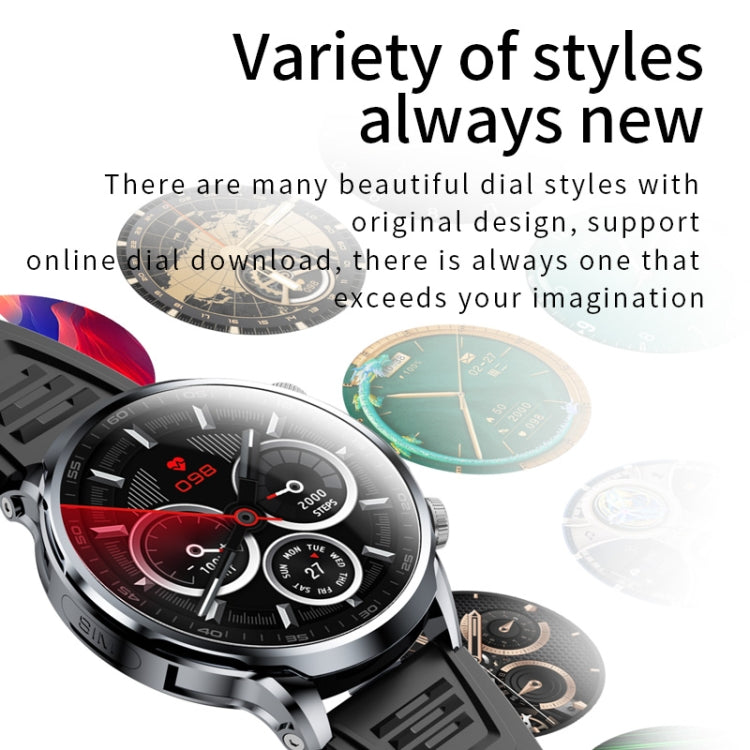 H18 Ultra-Thin Round Ball Screen 1.95 Inch Plug-In Phone Smart Watch 32G(Silver) - Smart Watches by PMC TechLife | Online Shopping South Africa | PMC TechLife | Buy Now Pay Later Mobicred