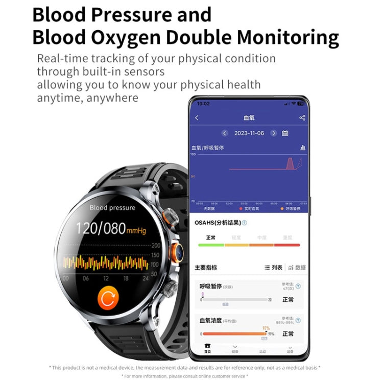 H18 Ultra-Thin Round Ball Screen 1.95 Inch Plug-In Phone Smart Watch 32G(Black) - Smart Watches by PMC TechLife | Online Shopping South Africa | PMC TechLife | Buy Now Pay Later Mobicred