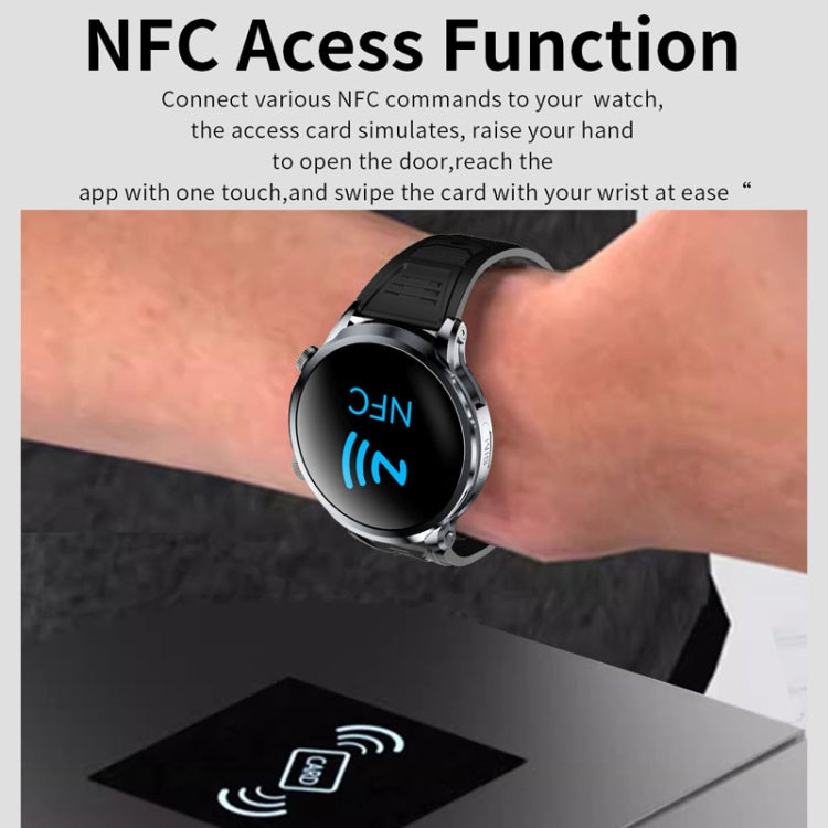 H18 Ultra-Thin Round Ball Screen 1.95 Inch Plug-In Phone Smart Watch 32G(Silver) - Smart Watches by PMC TechLife | Online Shopping South Africa | PMC TechLife | Buy Now Pay Later Mobicred