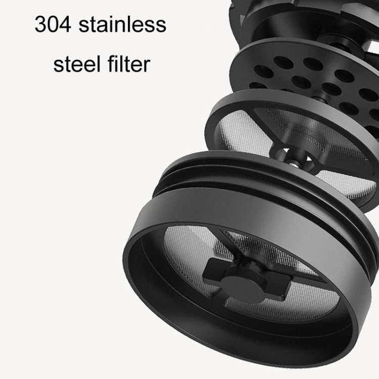 Portable Thermos Tea Brewer Coffee Filter Stainless Steel Carry-On French Press Kettle, Capacity: 320ml - free shipping - PMC TechLife - Order now!