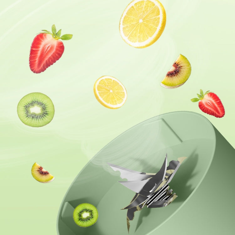 800ml Multifunctional Wireless Portable Juicer Large-capacity Outdoor Juicer(Green) - free shipping - PMC TechLife - Order now!